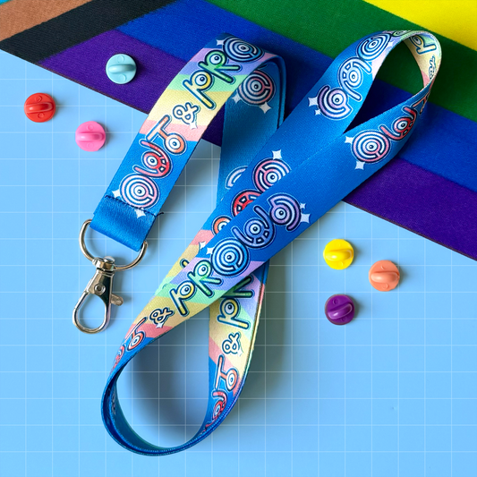 Out&Proud PokéPRIDE Lanyard