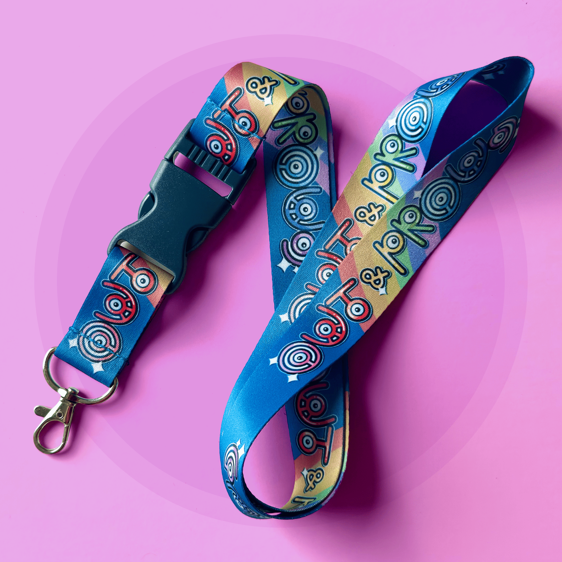 Out&Proud PokéPRIDE Lanyard - HeyyoJojo