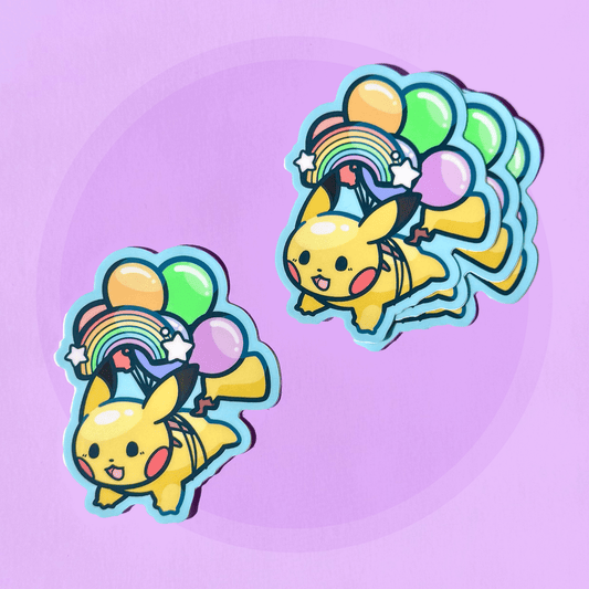 Pikachu PokéPRIDE Sticker - HeyyoJojo