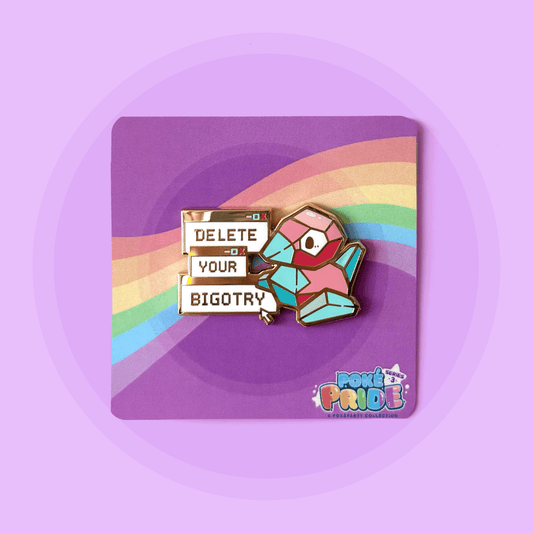 Porygon PokéPRIDE Pin - HeyyoJojo