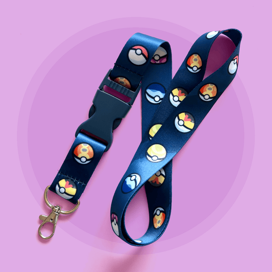 Pride Ball PokéPRIDE Lanyard - HeyyoJojo