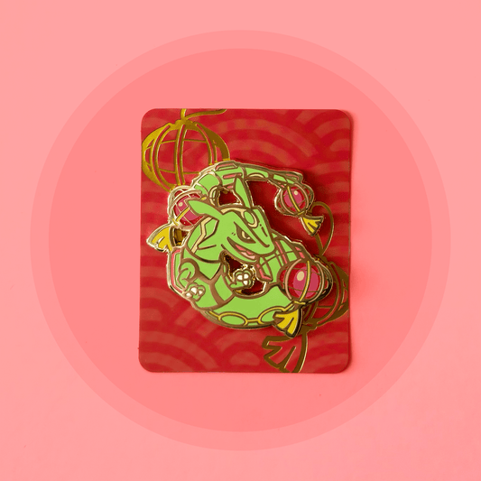 Rayquaza Party Friend Pin | Year of the Snake - HeyyoJojo