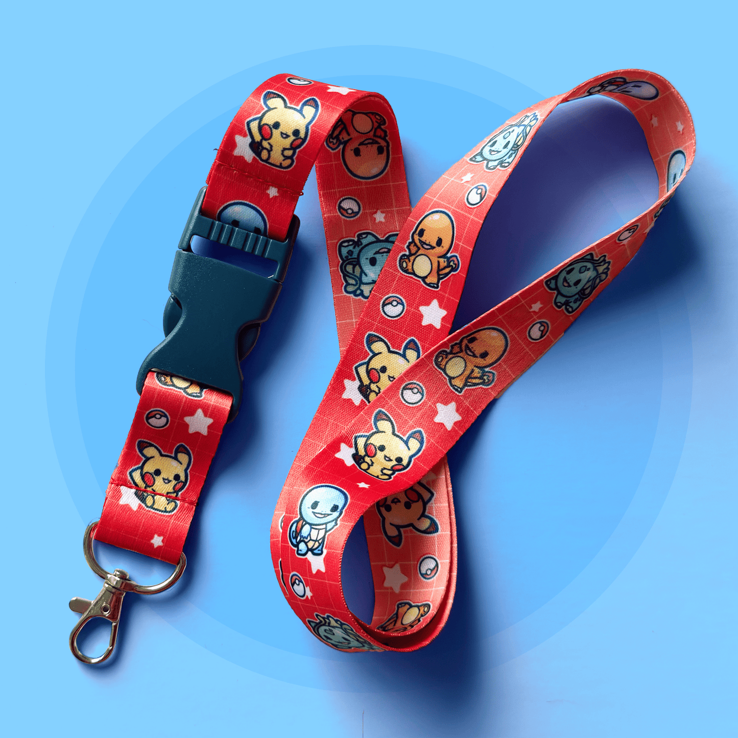 Red Partner Lanyard - HeyyoJojo