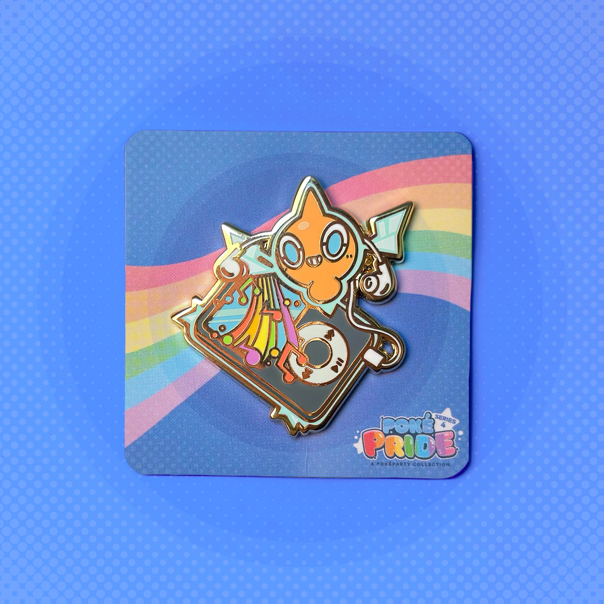Rotom PokéPRIDE Pin