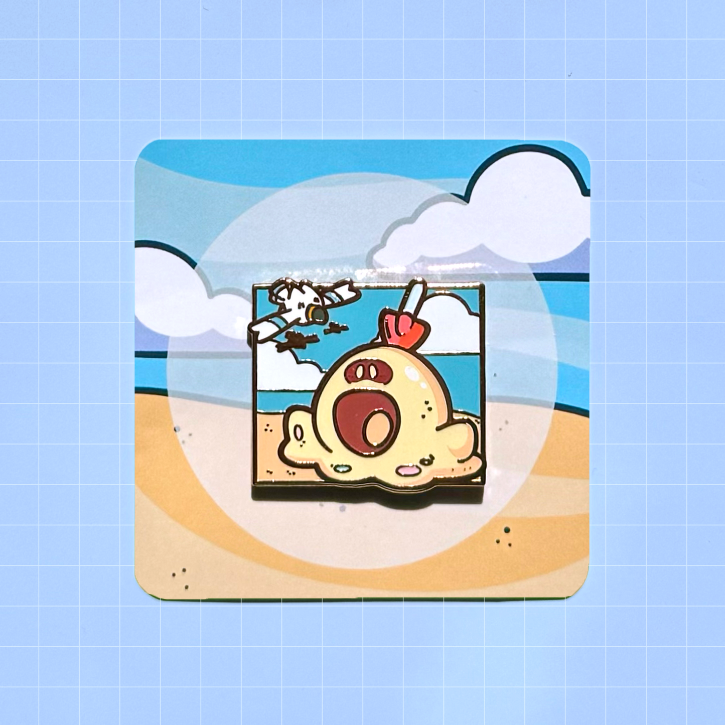 Sandygast Party Friend Pin