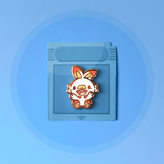 Scorbunny Partner Pin - HeyyoJojo