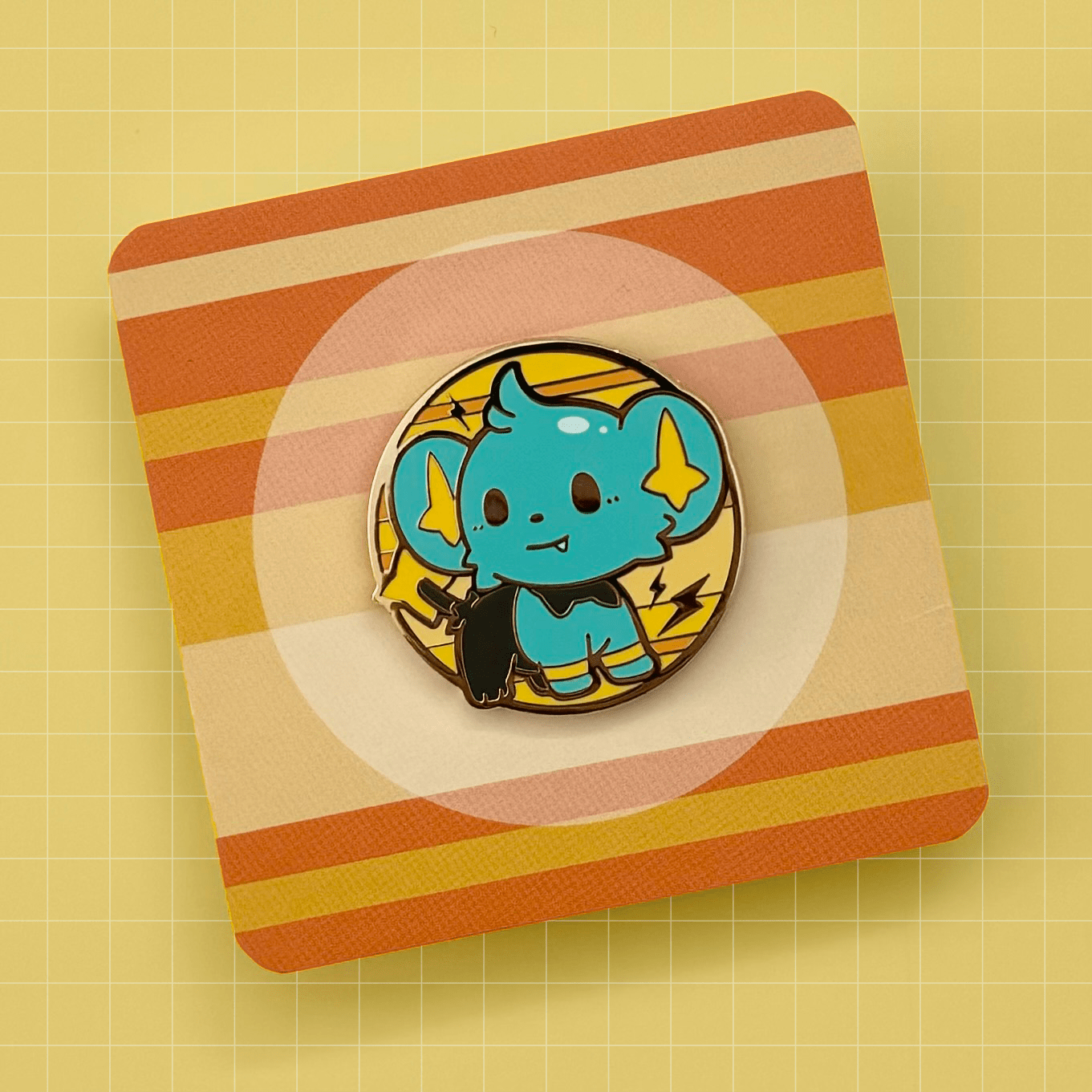 Shinx Party Friend Pin - HeyyoJojo