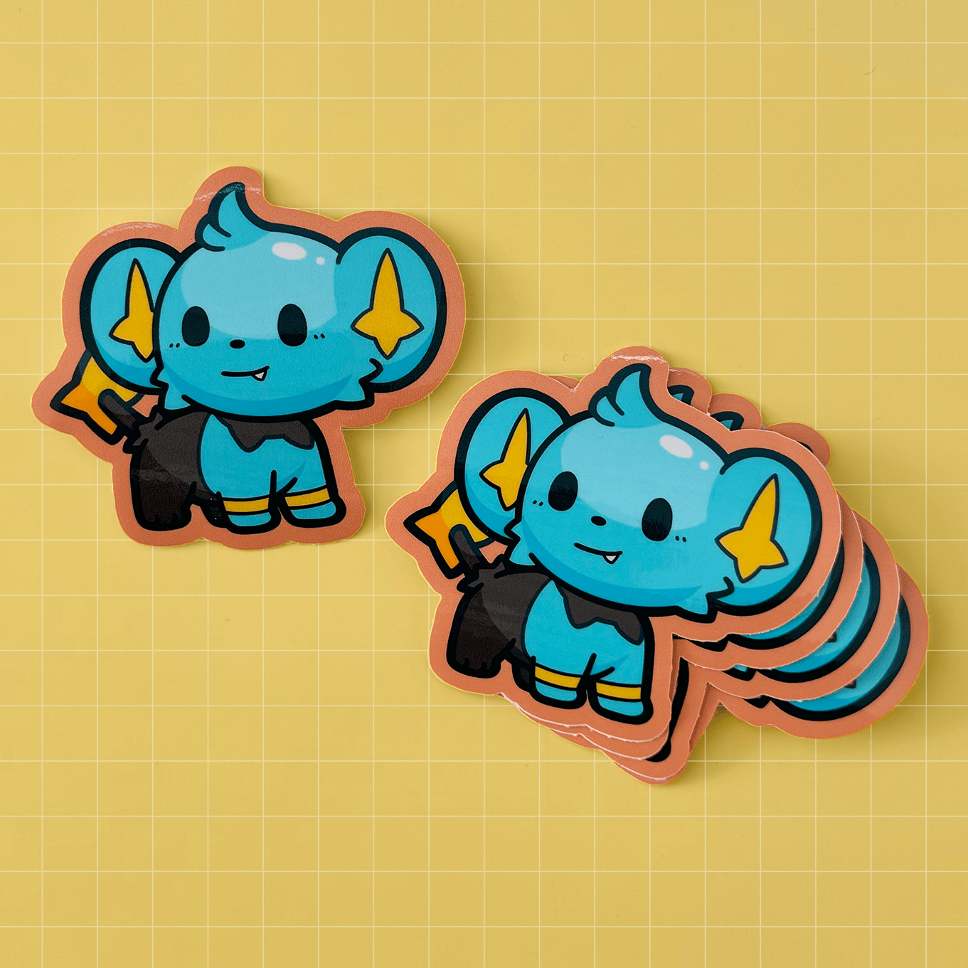 Shinx Party Friend Sticker - HeyyoJojo