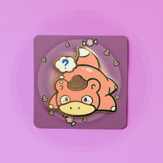 Slowpoke Party Pin - HeyyoJojo