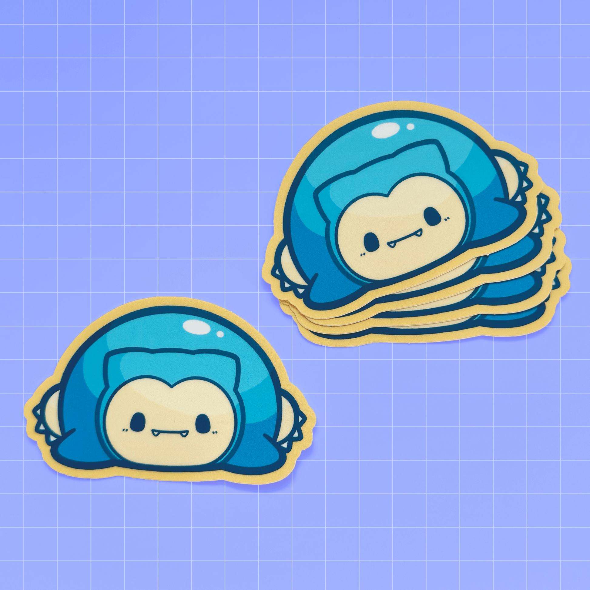 Snorlax Party Friend Sticker - HeyyoJojo