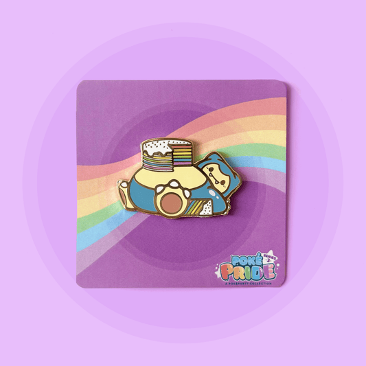 Snorlax PokéPRIDE Pin - HeyyoJojo