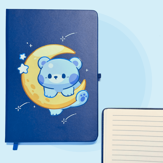 Starry Bear A5 Notebook - HeyyoJojo