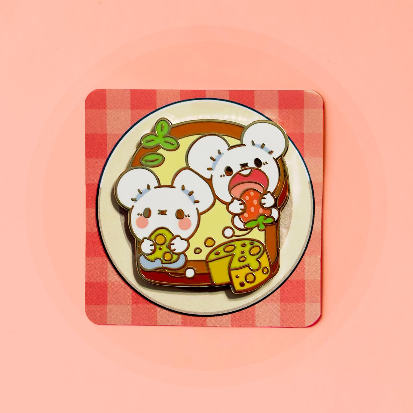 Tandemaus Party Friend Pin