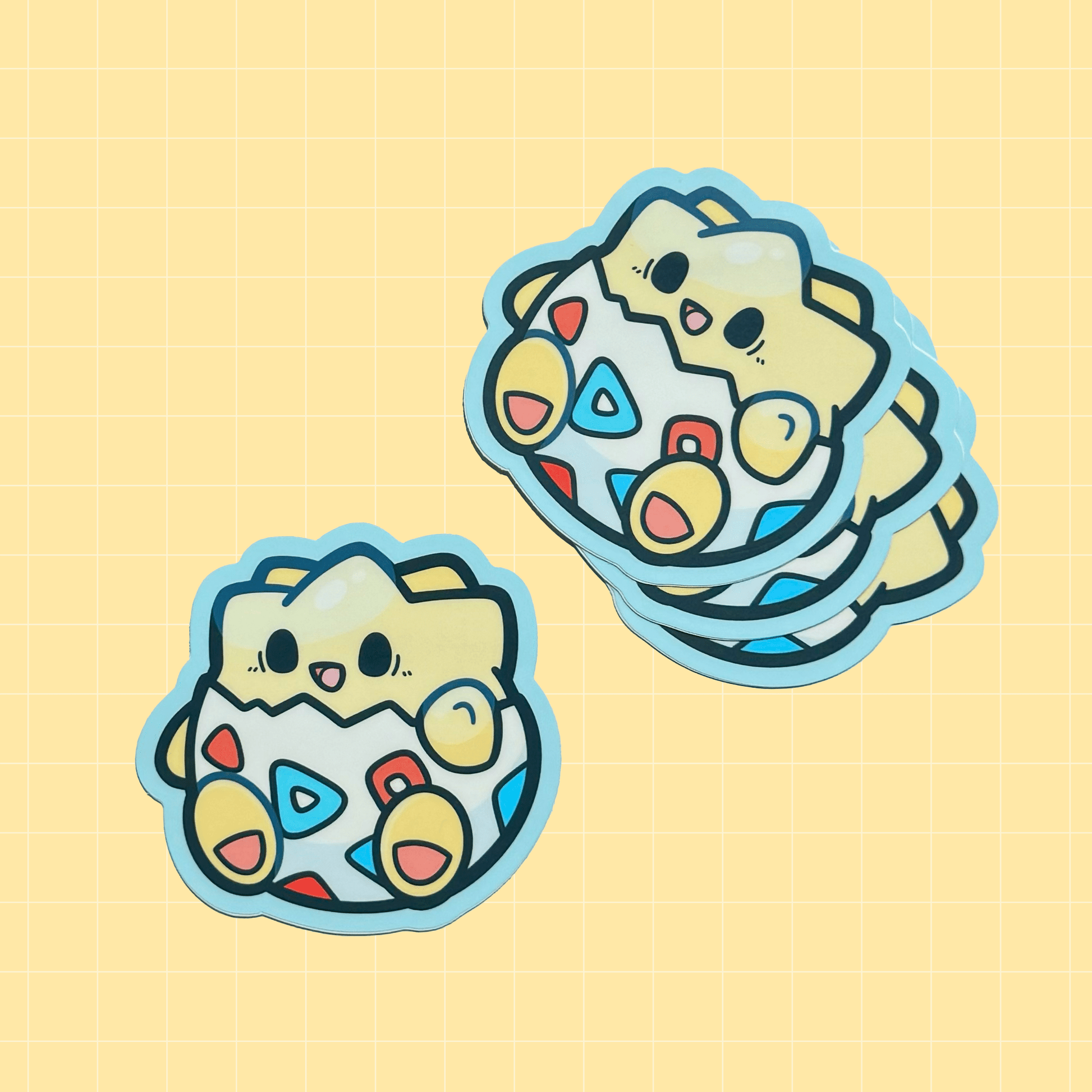 Togepi Party Sticker - HeyyoJojo