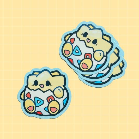 Togepi Party Sticker