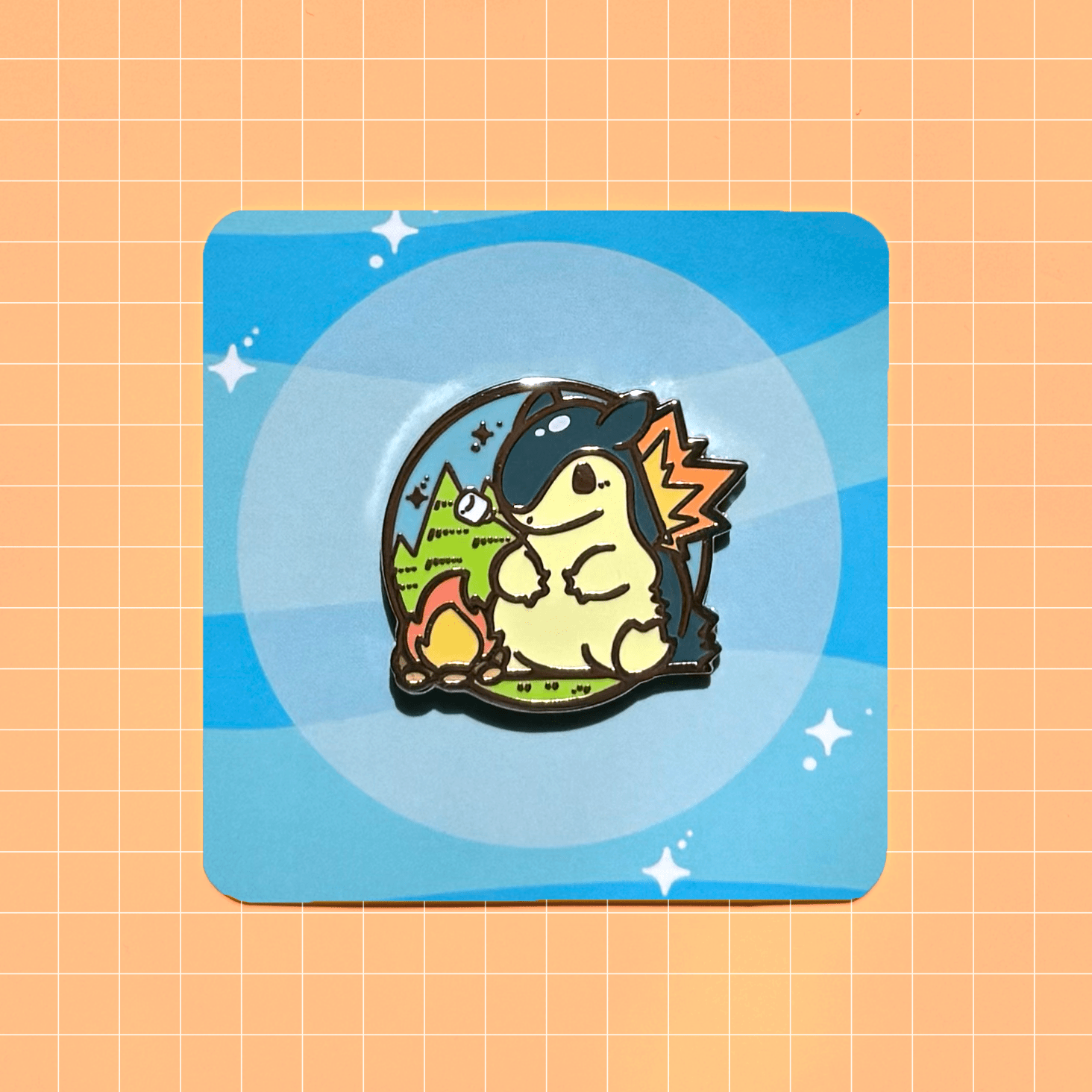Typhlosion Party Friend Pin - HeyyoJojo