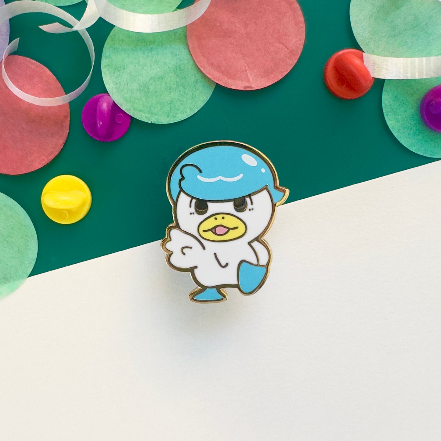 Quaxly Party Friend Pin